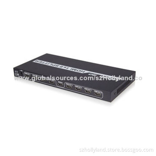 1 X 8 HDMI Splitter 1080p/3D/4S Switch Time
